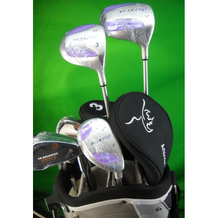 AGXGOLF LADIES RIGHT HAND PEAK PRO SERIES GOLF CLUB SET with BAG OPTION