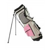 AGXGOLF LADIES  "PINK" FULL SIZE STAND BAG + RAIN HOOD: DUAL STRAP HARNESS: IN STOCK! FAST SHIPPING!