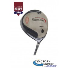 AGXGOLF TOUR 12 DEGREE TITANIUM DRIVING WOOD wGRAPHITE SHAFT ALL SIZES: INCLUDES HEAD COVER! BUILT IN USA!