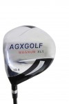 AGXGOLF BOYS LEFT HAND MAGNUM XLT 10.5° DRIVER wGRAPHITE SHAFT & HEAD COVER