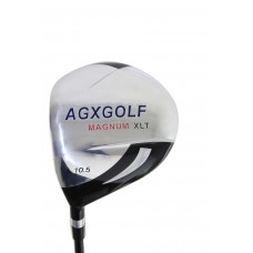 AGXGOLF BOYS LEFT HAND MAGNUM XLT 10.5° DRIVER wGRAPHITE SHAFT & HEAD COVER