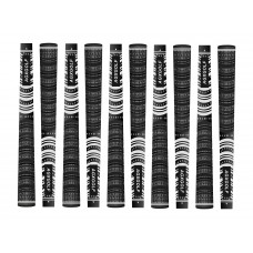 8pk AGXGOLF MENS MID-SIZED CORDED (MULTI-COMPOUND) GOLF GRIPS & OPTIONAL 8 TAPE STRIPS: 