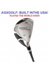 AGXGOLF LADIES MAGNUM XS HYBRID IRONS w/GRAPHITE SHAFT & COVER: CHOOSE, LEFT or RIGHT HAND, LENGTH & LOFT
