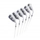 AGXGOLF LADIES MAGNUM XLT GRAPHITE IRON SET; 5-9 IRONS + PITCHING WEDGE; PETITE, REGULAR & TALL LENGTHS: BUILT IN THE USA !