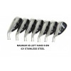 AGXGOLF LADIES RIGHT or LEFT HAND MAGNUM XS-TOUR GRAPHITE IRONS SET 3 + 4 HYBRID+5-SW: ALL SIZES 