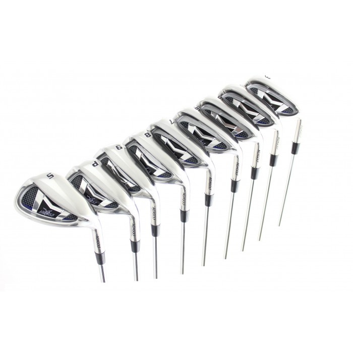 MEN'S RIGHT HAND AGXGOLF MAGNUM IRONS SET 3PW + SW with STEEL SHAFTS