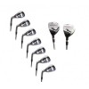 Ladies Left Hand Graphite Edition Magnum Tour 13 Club Golf Set wDriver, 3 & 5 Woods #3 & 4 Hybrids, 5-9 Irons, PW & SW + Putter