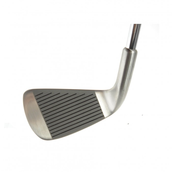MEN'S LEADERBOARD OPTIMIZED WIDE SOLE IRONS SET wSTAINLESS STEEL SHAFTS