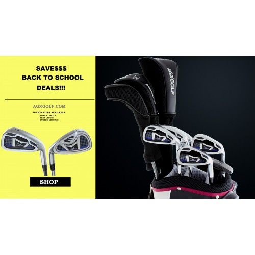Golf's Best Value Golf Clubs for all sizes Built in the