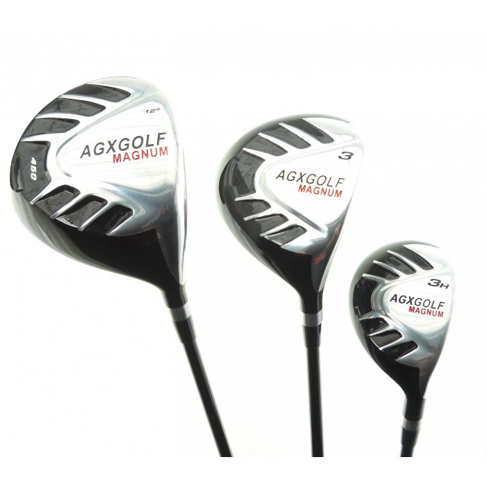 Senior Mens Tour Magnum Golf Club Set 460 Driver Wood Hybrid Stand Bag Senior Mens Tour Magnum Golf Club Set 460 Driver Wood Hybrid Stand