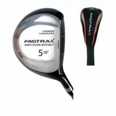 MEN'S LEFT HAND FASTRAX ANTI-SLICE: #3 WOOD CLOSED FACE WITH HEAD COVER