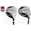 AGXGOLF MAGNUM XLT DRIVER + 3 & 5 FAIRWAY WOODS SET w/GRAPHITE SHAFTS: CHOOSE LENGTH & FLEX; LEFT or RIGHT HAND: INCLUDES HEAD COVERS FOR ALL THREE WOODS