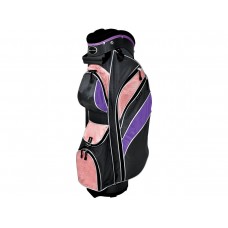 INTECH LADIES PINK FULL SIZE CART GOLF BAG w/ 7 WAY TOP