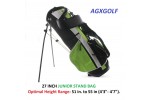 AGXGOLF JUNIOR STAND GOLF BAGS: 27", 28" or 30 Inch: Select the size that fits your Junoir Golfer
