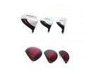 LADIES MAGNUM XLT 3 PIECE WOODS SET: DRIVER, 3 WOOD & 3 HYBRID IRON. RIGHT HAND, HEADS ONLY!!