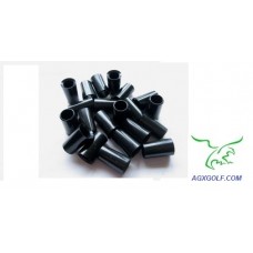 FERRULES: 12 PACK BLACK: THREE QUARTER INCH; .370 or .335