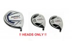 MAGNUM XLT DRIVER + 3 & 5 FAIRWAY WOODS SET: HEADS ONLY!!   