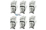 SIX PACK: TALON CABRETTA LEATHER Golf Gloves, Left Hand Glove for for Right Handed Golfers