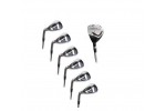 AGXGOLF BOYS LEFT or RIGHT HAND XS TOUR IRON SET: #3 HYBRDIS + 5,6,7,8 & 9+PW. AVAILABLE IN TEEN, TWEEN & TALL LENGTHS