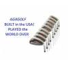AGXGOLF MEN'S P-FORCE SINGLE IRONS SENIOR FLEX 3-PW: CHOOSE LENGTH 