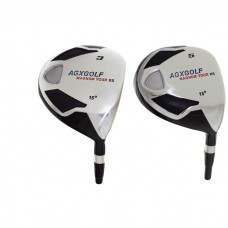 MEN'S LEFT or RIGHT HAND MAGNUM XS EDITION FAIRWAY WOODS SET: #3 & #5 FAIRWAY WOODS with GRAPHITE SHAFTS..FREE HEAD COVERS: CHOOSE FLEX & LENGTH
